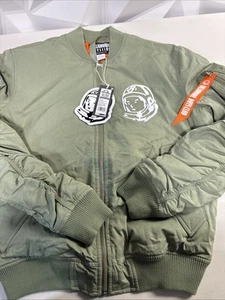 BILLIONAIRE BOYS CLUB BBC THERO JACKET OIL GREEN 100% AUTHETIC - Picture 1 of 14