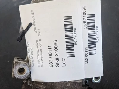 Compresor de aire acondicionado compatible con 06-11 Crown Victoria 1176660 Foto 1 de 4