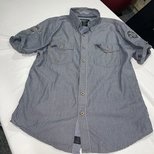harley davidson button shirt - Picture 1 of 5