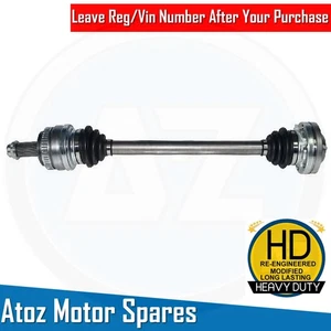 FOR BMW 116d 118d 316d 318d 320d REAR AXLE LEFT DRIVESHAFT LH BRAND NEW MODIFIED - Picture 1 of 1