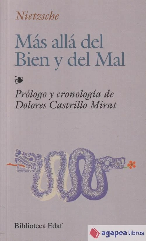 Más allá del bien y del mal. NUEVO. ENVÍO URGENTE (Librería Agapea) - Imagen 1 de 1