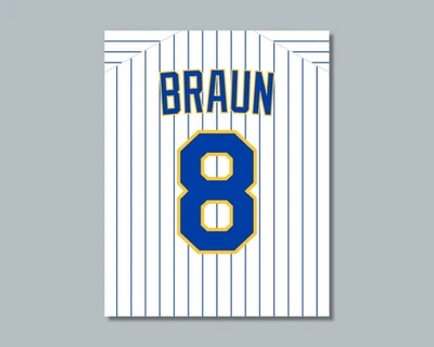 RYAN BRAUN Milwaukee Brewers comparable Photo Picture - 8x10 11x14 or 16x20 (JZ) - Image 1 of 4