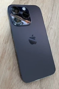 NEW BATTERY 100% Apple iPhone 14 Pro IMMACULATE 128GB - Deep Purple - Afbeelding 1 van 5
