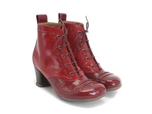 JOHN FLUEVOG OPERETTA BARTOLI 8 Heeled Lace-Up BOOTIE Boots Schuhe - Bild 1 von 11