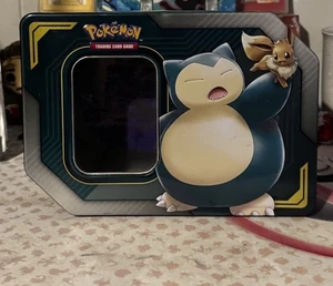 Snorlax & Eevee Tag Team LEER Tin Pokemon TCG ohne Karten schneller Versand - Bild 1 von 8