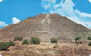 MEXIQUE SAN JUAN TEOTIHUACAN PYRAMIDE DU SOLEIL - Imagen 1 de 2