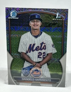 Dangelo Sarmiento 2023 Bowman Chome #BCP-161 RC Mojo 1st Bowman New York Mets - Imagen 1 de 2