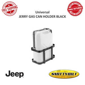 Smittybilt Black Powdercoated Steel Jerry Gas Can Holder Universal Fit #2798 - Bild 1 von 11