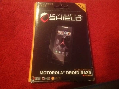 Zagg invisibleSHIELD Full Body Protective Film for Motorola Droid RAZR!  NEW! - Image 1 of 4