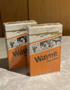 Vintage Playing Cards Bridge NEW Sealed Wayne Dog Food RARE 2 Decks - Picture 1 of 4