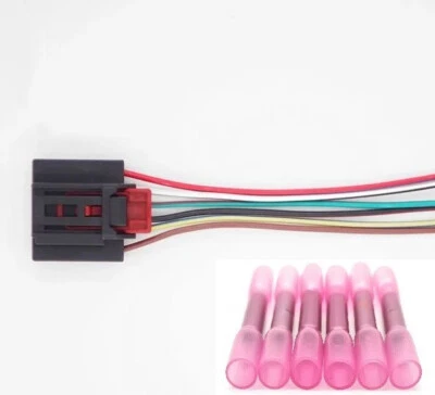 Rücklicht Reparatursatz Adapter Stecker 6pol für Seat Mii VW up Skoda Citigo #A7