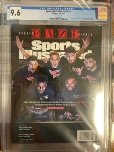 July 2021 Bronny James FAZE CLAN First RC Sports Illustrated NO LABEL CGC 9.6 - Picture 1 of 2