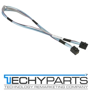 Supermicro CBL-SAST-0532 Internal MiniSAS HD to MiniSAS HD SFF-8643 50cm Cable - Picture 1 of 2