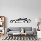 Wandkunst Wohnkultur 3D Acryl Metall Auto Poster USA Silhouette AMG GTS 2016