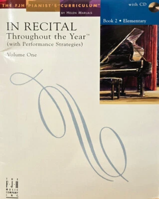 In Recital Throughout the Year - Book 2 vol. 1 - Elementary Piano - Image 1 of 4