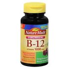 Nature Made B-12 Micro-Lozenges Cherry Flavor 1000 mcg 50 Each By