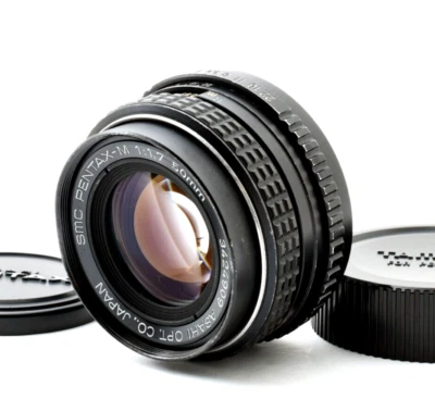 [Excellent+4] Pentax-M SMC 50mm f/1.7 Asahi Manual Focus Lens Tested  From JAPAN - Image 1 of 4