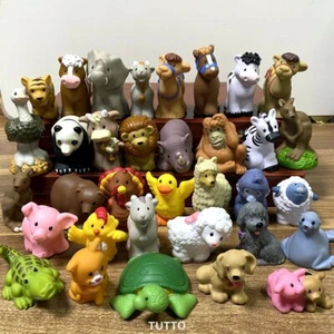 Random 10PCS Little People Farm Barn Animals Zoo Figures Nativity Xmas Toys Gift - Bild 1 von 9