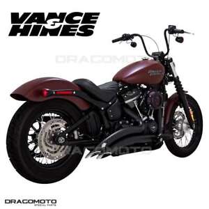 Harley FXLRST 1923 ABS Softail Low Rider ST 117 2022 46377 Full exhaust Vance...
