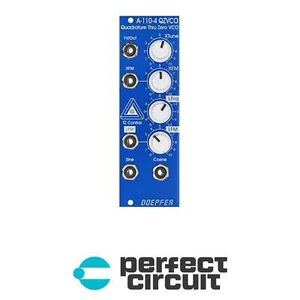 Doepfer A-110-4SE TZ Quadrature VCO (SE Blue) EURORACK - NEW PERFECT CIRCUIT - Picture 1 of 1