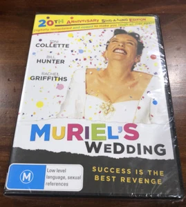 Muriel's Wedding (2016 : 1 Disc DVD Set) Brand New Sealed in Plastic Region 4 - Picture 1 of 2