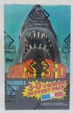 1983 Topps Jaws 3-D Unopened Box
