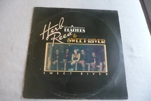 HERB REED OF THE ORIGINAL PLATTERS & SWEET RIVER . LP HAND SIGNED - Picture 1 of 9