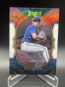2023 Select #82 RICKY TIEDEMANN Concourse Tri-Color Prizm BLUE JAYS