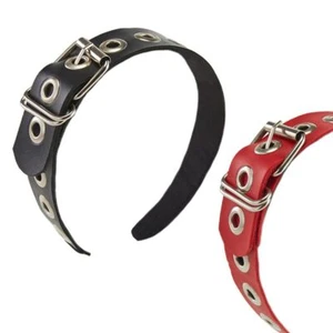 Handmade PU Leather Headband Steampunk Headpiece Steampunk Cosplay - Picture 1 of 14