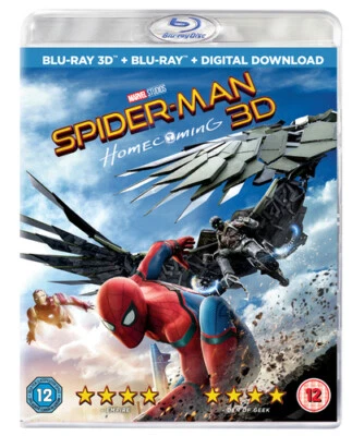 Spider-Man: Homecoming Blu-Ray (2017) Tom Holland, Watts (DIR) cert 12 - Image 1 of 2
