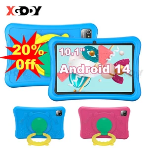 Android 14 Kids Tablet 10.1 inch 12GB RAM 128GB ROM 5GWiFi Quad Core HD 7000mAh - Picture 1 of 33