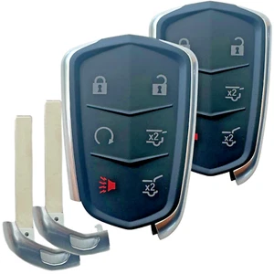 2 For 2015 2016 2017 2018  Cadillac Escalade ESV Smart Remote Key Fob HYQ2AB 315 - Picture 1 of 1
