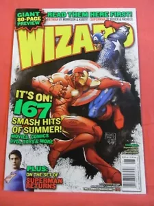 WIZARD: The Guide to Comics #176 - 'Civil War' cover by Michael Turner (1991) - Picture 1 of 1