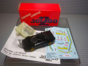 Lancia Stratos Le Point France 80  #1705 - SOLIDO 2 Kit 1/43 - Edition Limitée