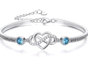 Aoboco Godmother Goddaughter Sterling Armband - Bild 1 von 4