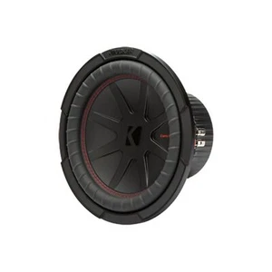 Kicker CompR Series 10" Dual 2 Ohm Voice Coil Car Subwoofer 800W Peak 48CWR102 - Picture 1 of 5