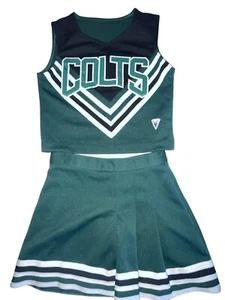 COLTS Niño Animadora Uniforme Conjunto Universitario Disfraz Niñas M Top 30" Falda 22 - Imagen 1 de 8