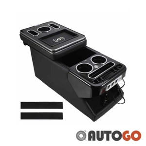 Edition USB Mittelkonsole Für Mercedes V-Klasse Vito W447 LED Induktion Schwarz - Bild 1 von 11