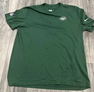 Camiseta Nike On Field New York Jets NFL Usada en Juego Para Hombre XL Usada en Juego Verde Foto 1 de 4