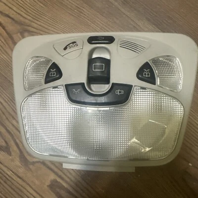2008 W209 C209 MERCEDES 03-09 CLK CLASS OVERHEAD INTERIOR DOME READING LIGHT - Image 1 of 4