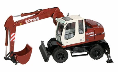 NZG 1/50 Liebherr A314 Litronic Wheeled Excavator  #675-07  - Image 1 of 4