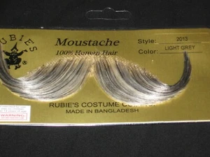 MUSTACHES THEATRICAL- 100% HUMAN HAIR HANDLEBAR RUBIES 2013 PICK ANY SHADE. - Picture 1 of 21