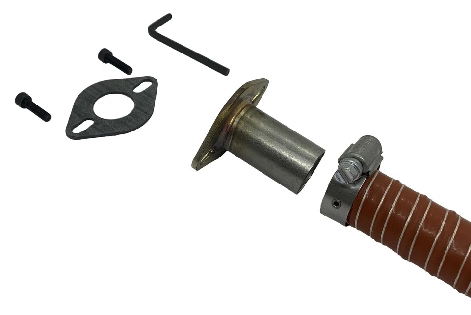 GenExhaust for Predator 5000 1" silicone tubing exhaust extension. - Image 1 of 3