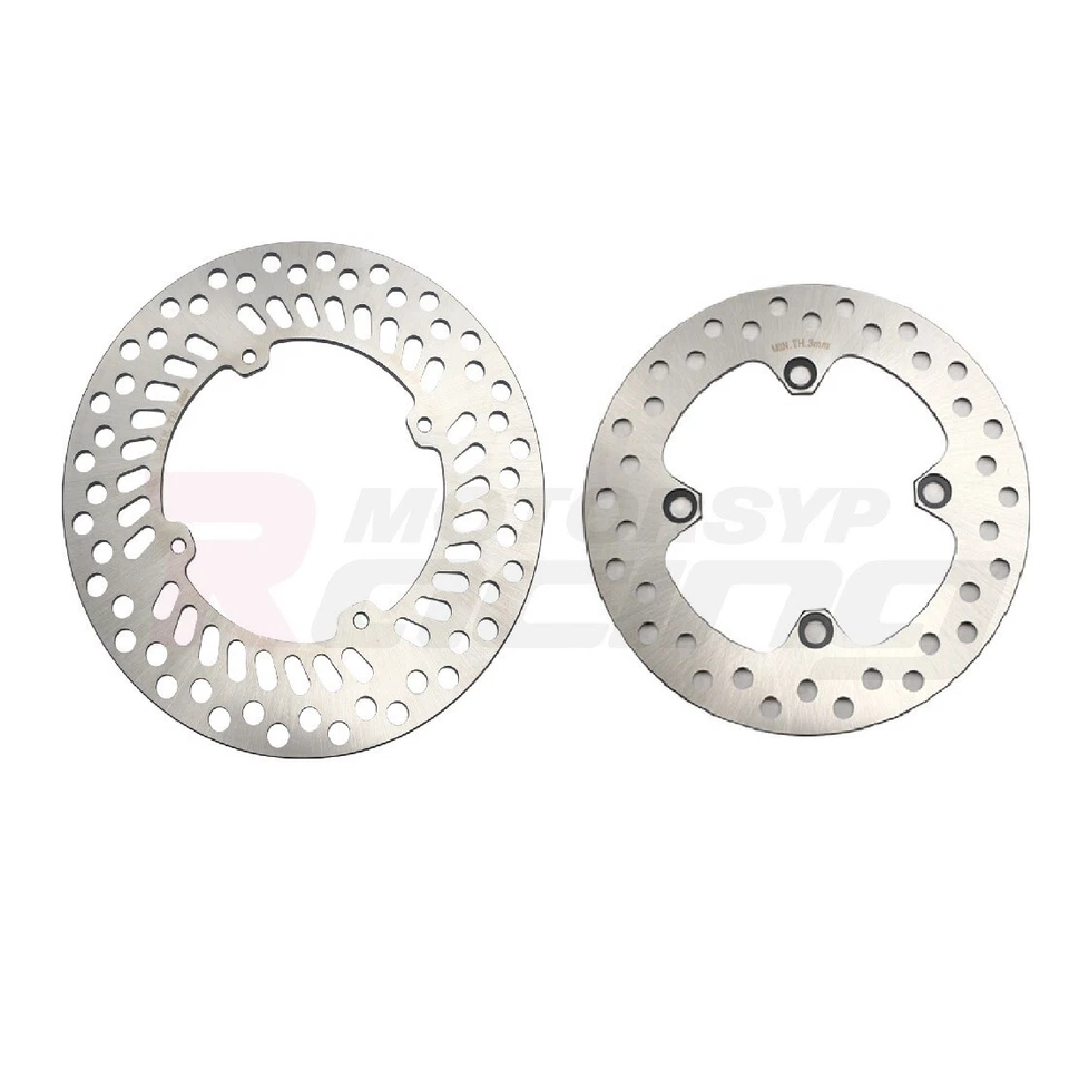 Juego de placas de disco de rotor de freno delantero trasero para Honda CRF230 L 2008-2010 M 2009-2010 Foto 1 de 4