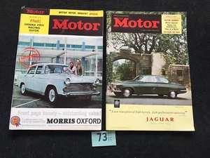 The Motor Magazine April 3 1963 & May 22 1963 - Imagen 1 de 2