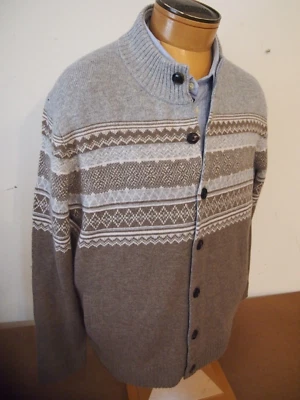 Suéter Cárdigan Peter Millar Brunhall Lana Merino y Cachemira Nuevo con Etiquetas XL $650 Foto 1 de 4