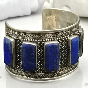 Natur Edelstein Armreif Armband - Handarbeit Reiki Heilarmreif Schmuck - Bild 1 von 13