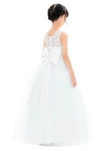 A-Line Flower Girl Dress Special Occasion Dress Birthday Party Dress Ball Gown - Picture 1 of 45