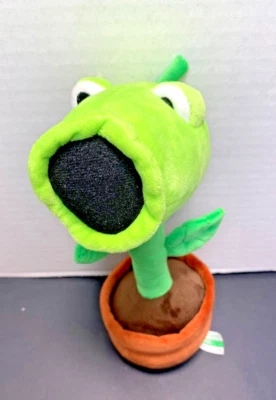 Figura de peluche de guisante verde de peluche de monstruo de plantas juguetes Foto 1 de 4