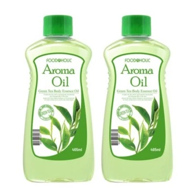 FOODAHOLIC Aroma Oil Creen Tea Body Essence Oil 465ml(15.72oz)x2pcs Korea - Image 1 of 4